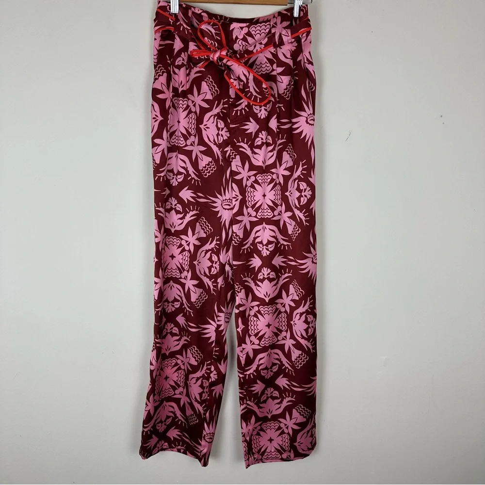 Scotch & Soda Women's Les Tropiques Wide Leg Pants - Picture 2 of 11